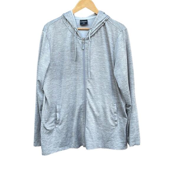 32 Degrees gray full-zip lightweight jacket size XXL - Picture 1 of 6